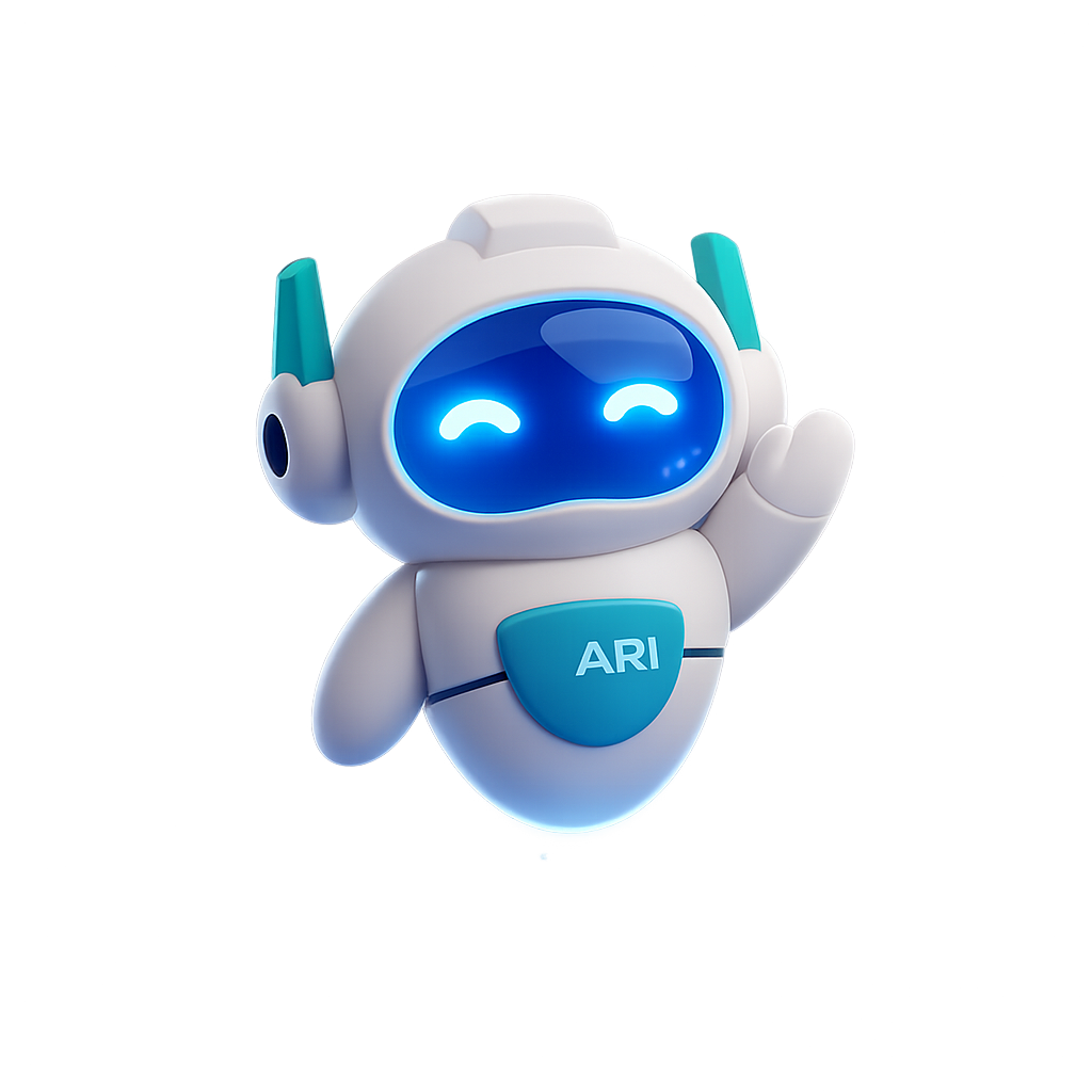 Mascota IA ARIANA